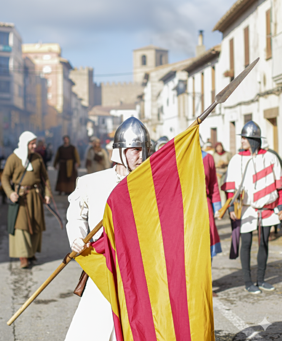 Escaramuza a las puertas. Recreación de una batalla. Al-Qura Medieval.